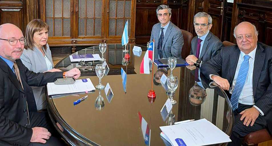 Bilateral con ministra de Seguridad Nacional de Argentina Patricia Bullrich 29-05-2025