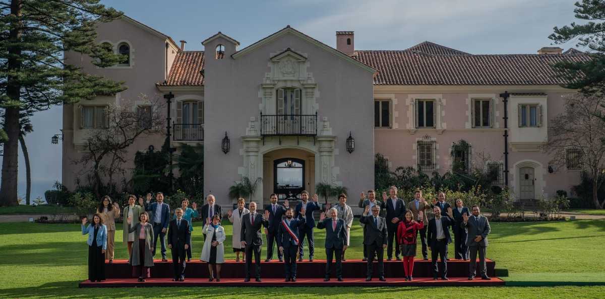 Pdte. Boric y gabinete Cerro Castillo 01-06-2025