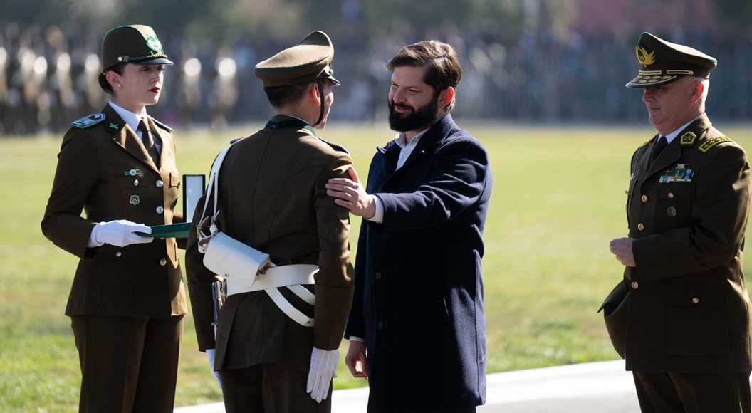 Pdte. Boric Carabineros 18-07-2025