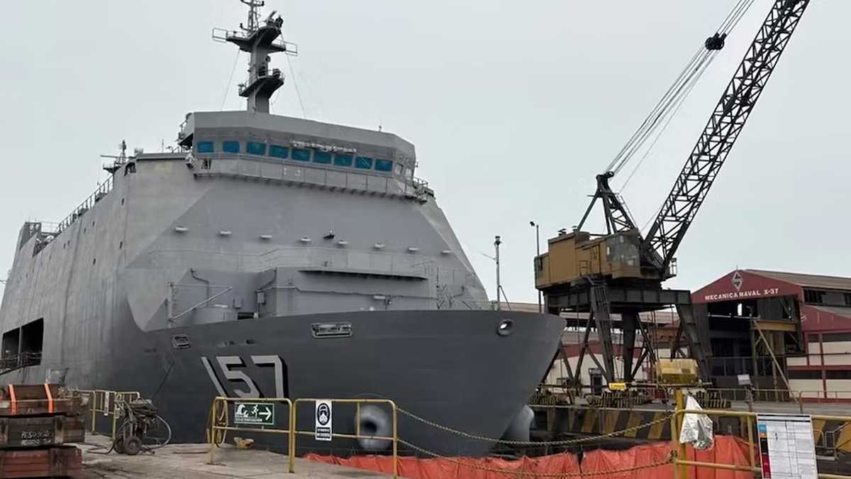 Puesta en servicio del BAP Paita Marina de Guerra del Perú Julio-2025