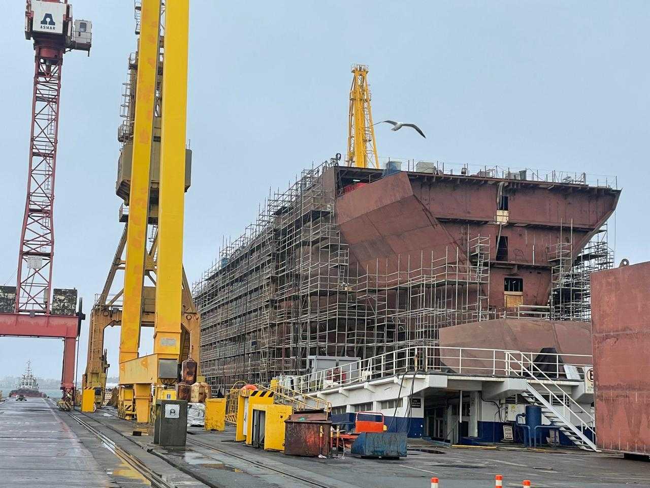 Primer buque Proyecto Escotillón IV