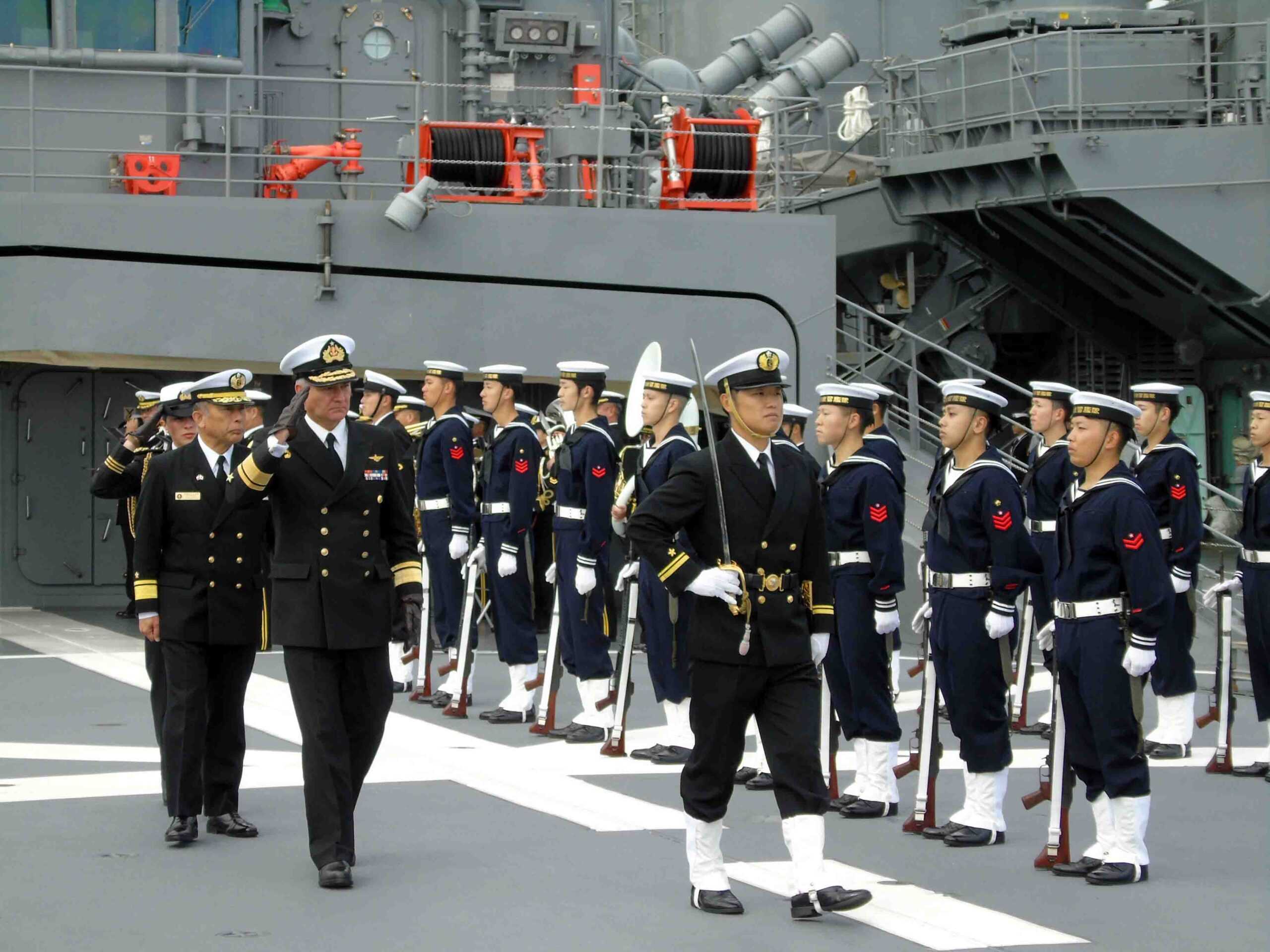 Visita escuadrón naval de Japón a Valparaíso 02-08-2025