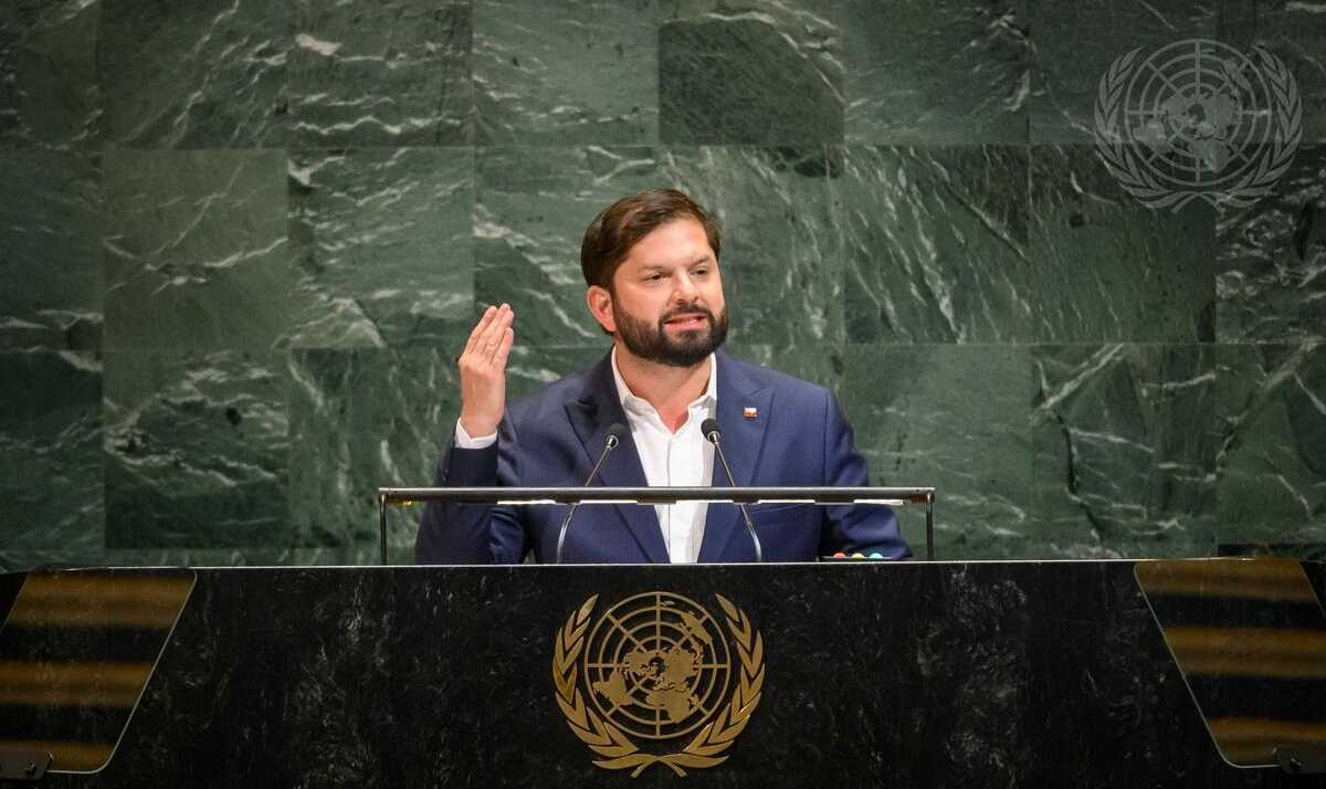 Pdte Gabriel Boric Asamblea General de la ONU 23-09-2025