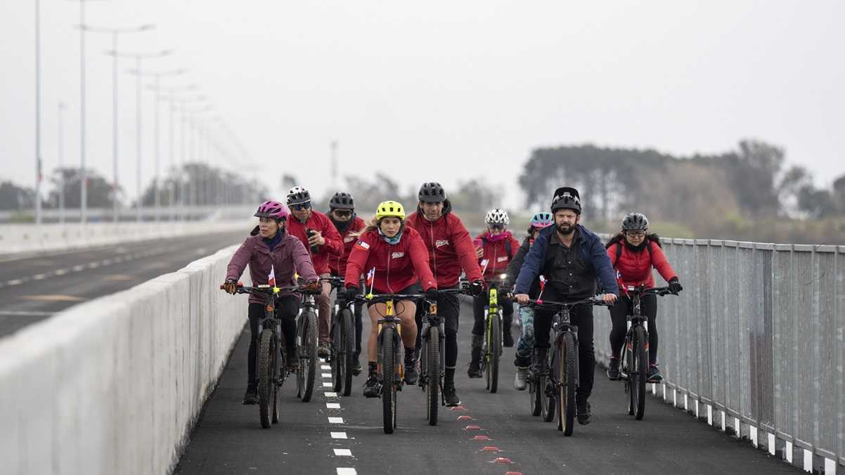 Pdte. Gabriel Boric inauguración Puente Industrial Biobío 09-09-2025