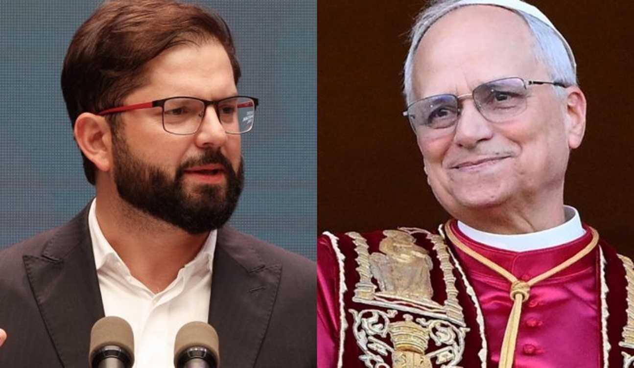 Gabriel Boric - Papa Leon XIV