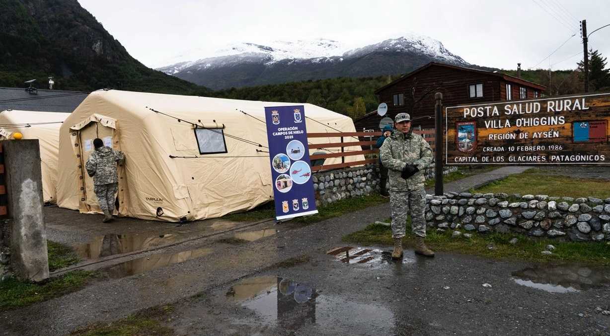 Operativo Mëdico FACh Villa O'Higgins octubre 2025 F2