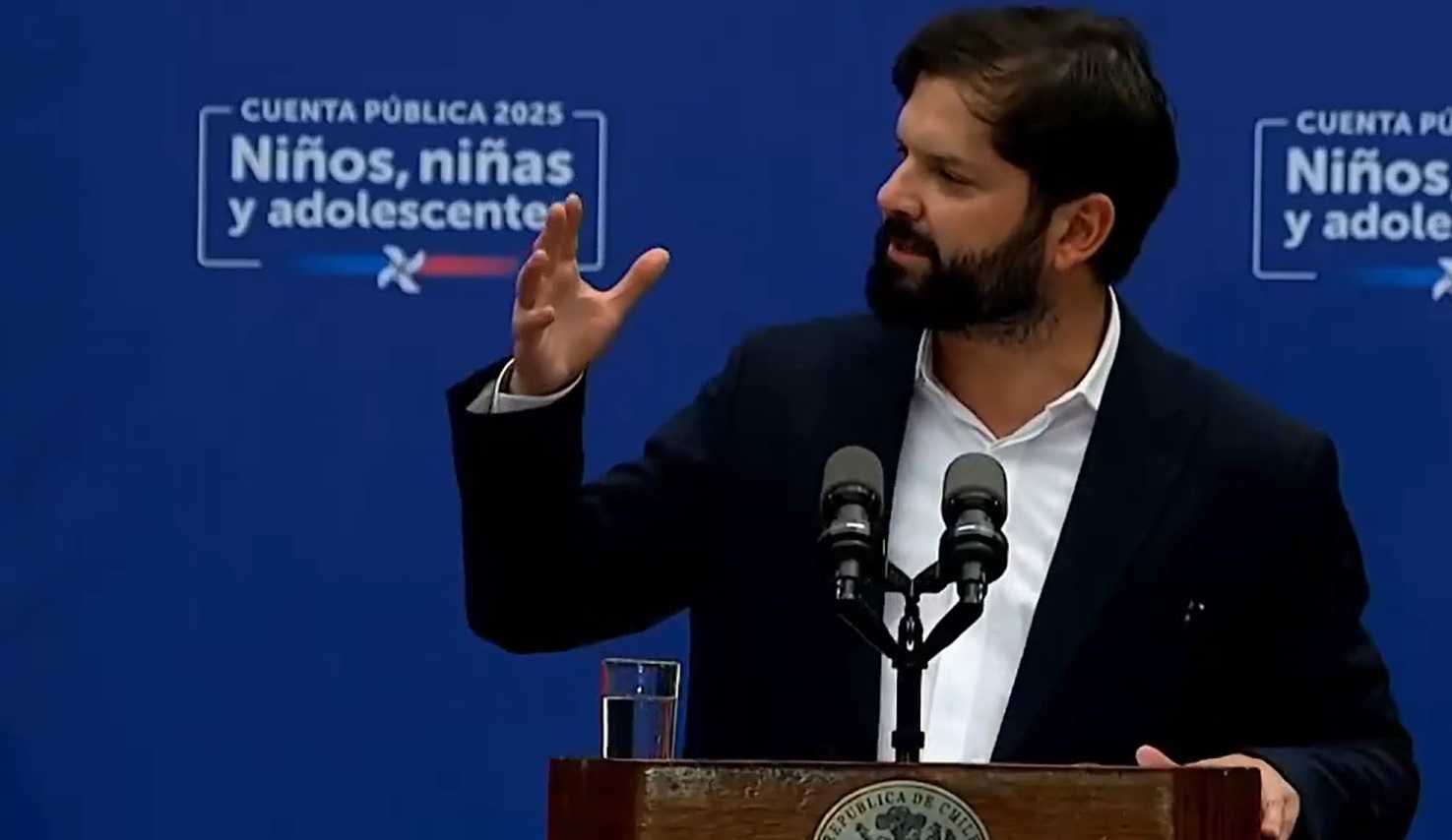 Pdte. Gabriel Boric La Moneda 27-10-2025