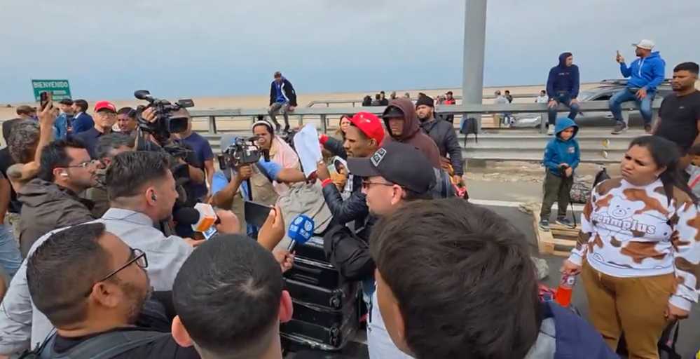 Crisis migrantes Chacalluta 28-11-2025