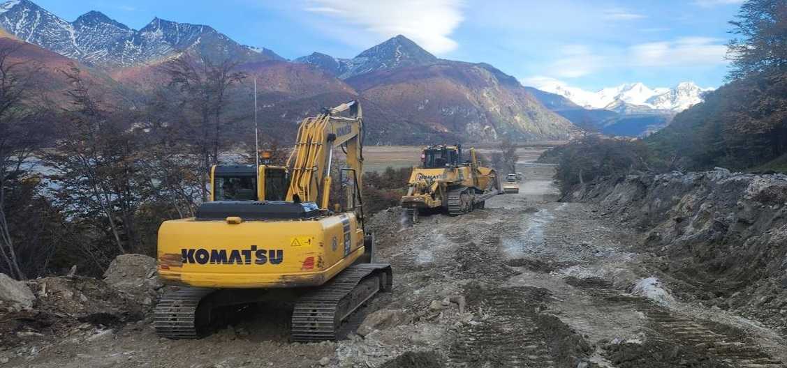 Cuerpo Militar del Trabajo ruta Yendegaia