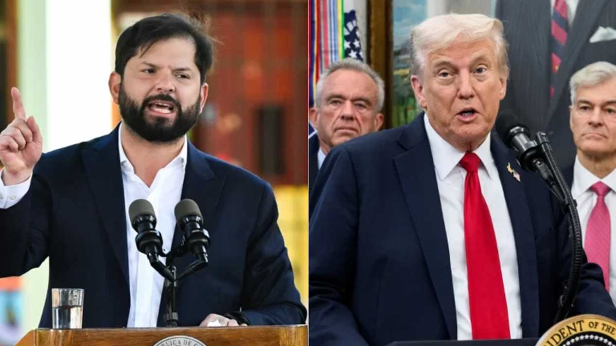 Gabriel Boric - Donald Trump