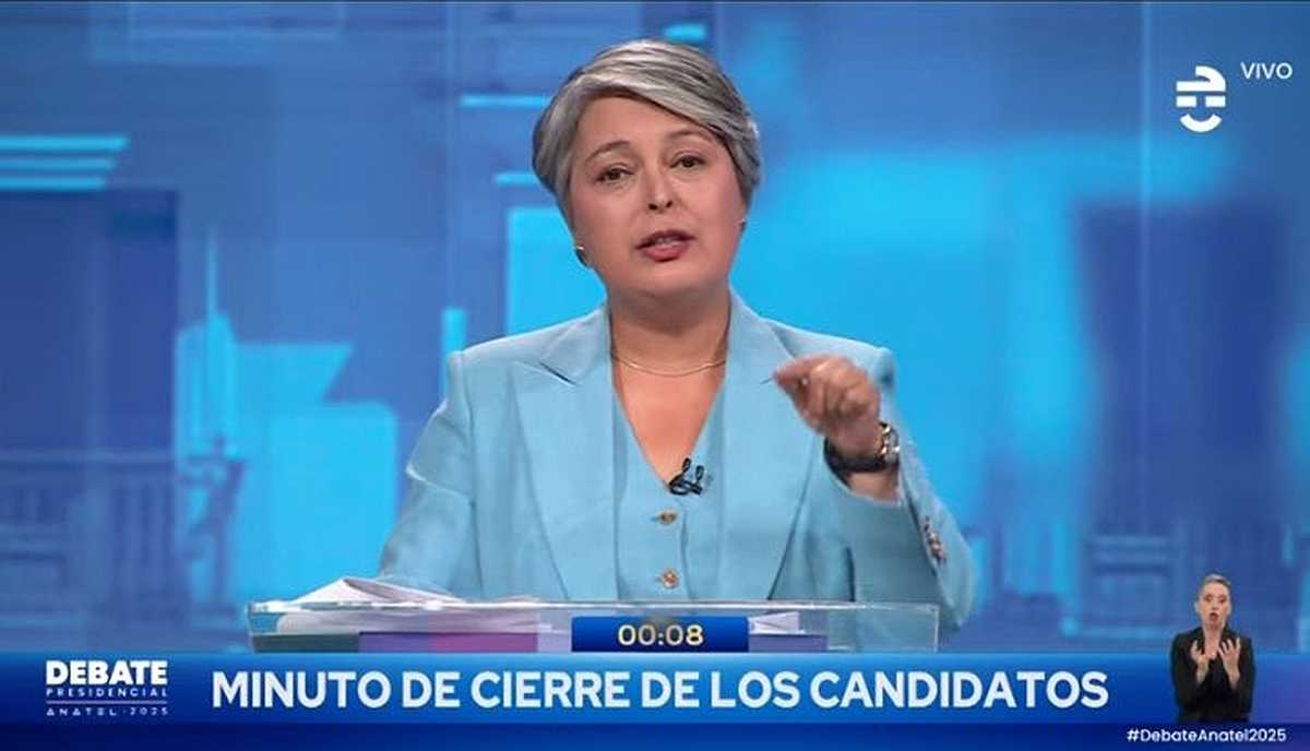 Jeannette Jara debate Anatel 10-11-2025