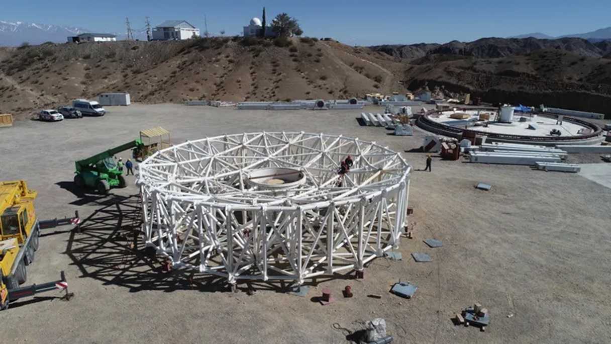 Radiotelescopio chino en San Juan Argentina