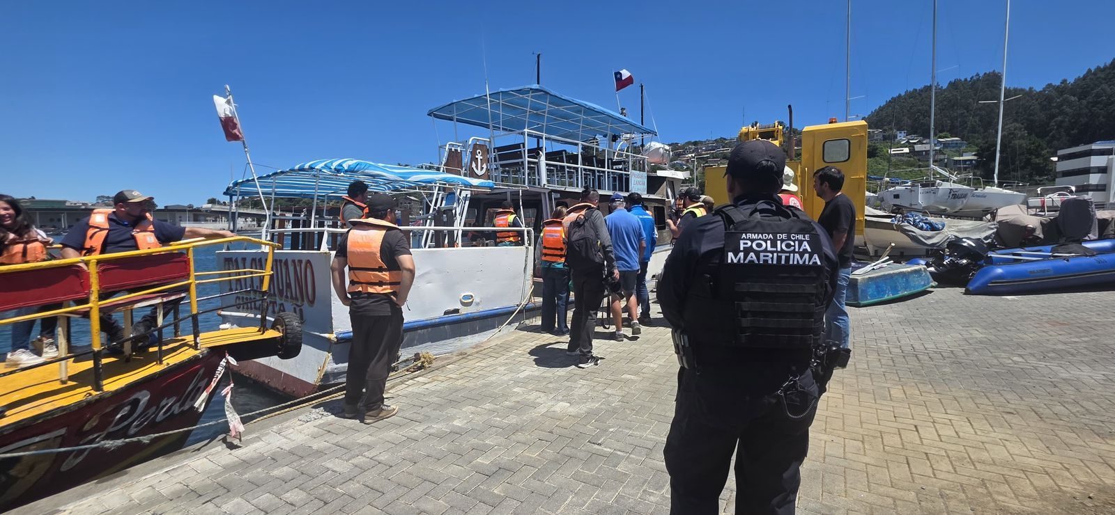 Apoyo Policia Marítima Talcahuano Lirquen 21-01-2026