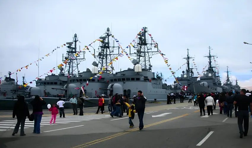 Base Naval del Callao Perú 2025