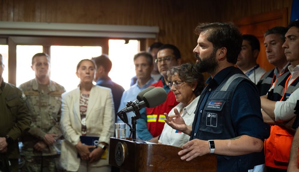 Pdte Gabriel Boric Temuco 20-01-2026