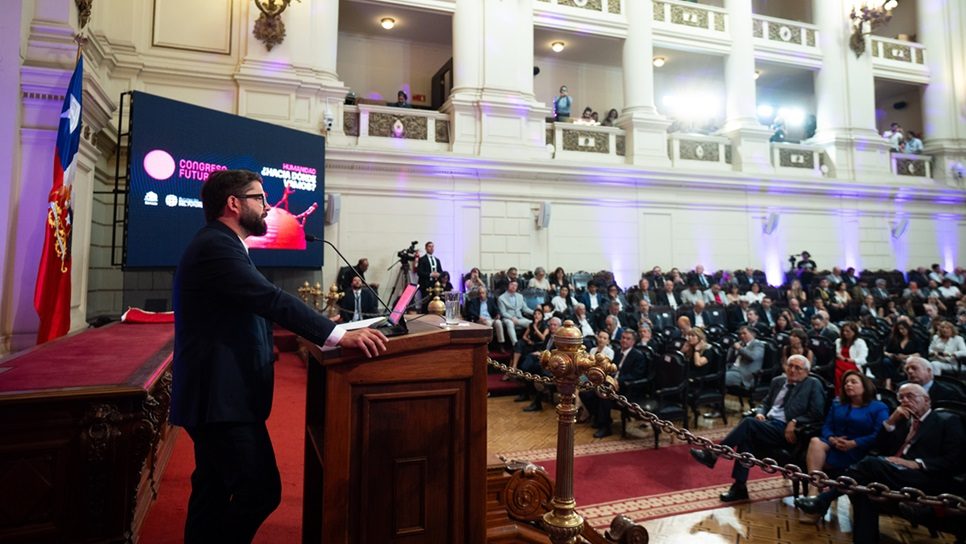 Pdte Gabriel Boric inauguración Congreso Futuro 12-01-2026