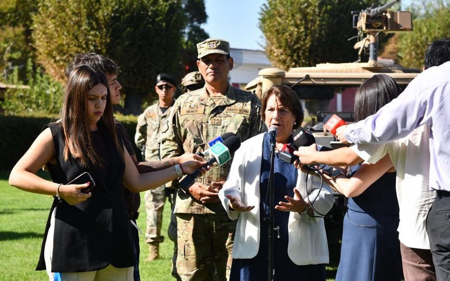 Ministra de Defensa Adriana Delpiano Reg Tacna - San Bernardo 2 25-02-2026