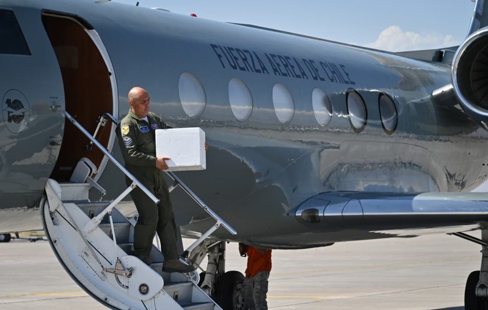 Traslado FACh de órganos Arica-Santiago 25-02-2026