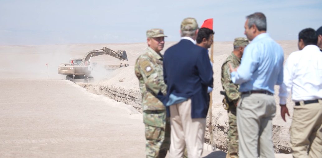 Construcción de zanja zona norte Chacalluta 16-03-2026