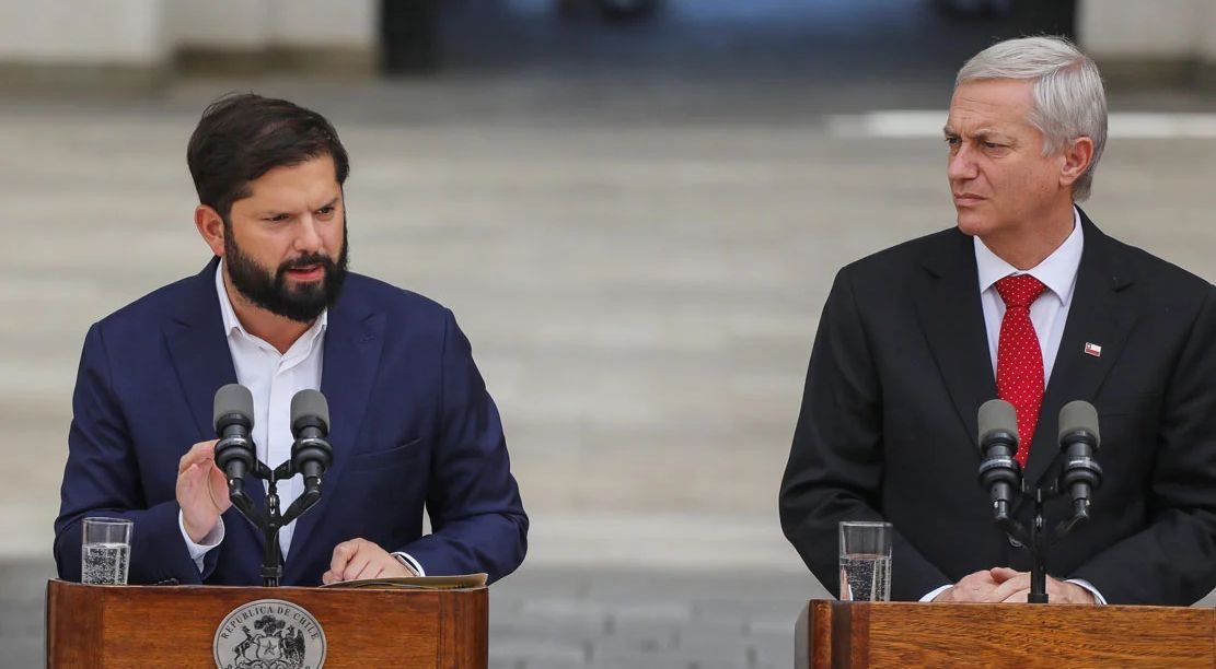 Gabriel Boric - José Antonio Kast (foto archivo reunión enero 2026)