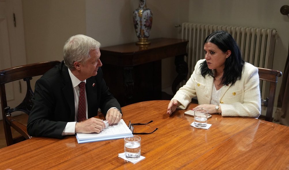 Pdte Kast - ministra Steinert La Moneda 27-03-2026