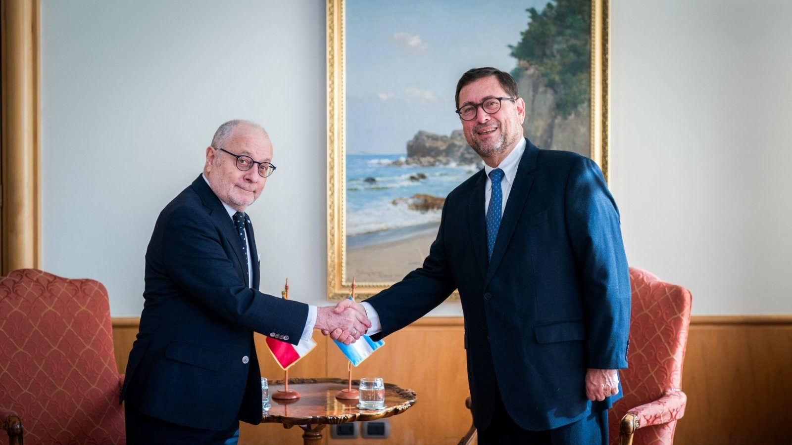 Reunión canciller Francisco Pérez Mackenna y embajador de Argentina Jorge Faurie 17-03-2026