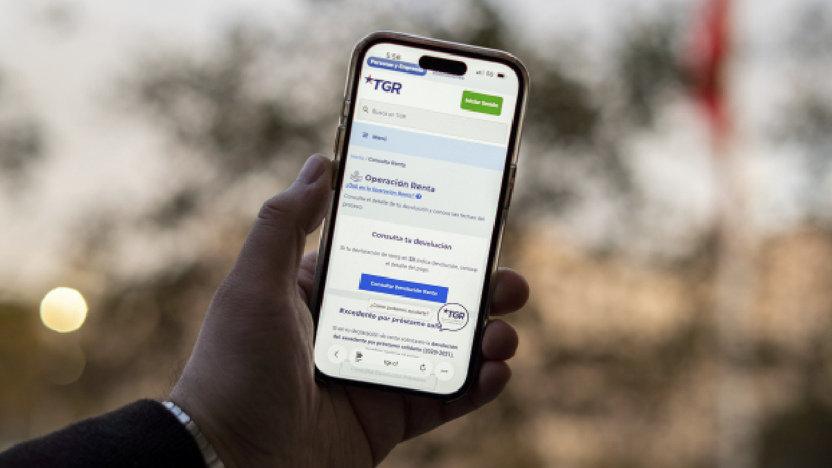 Operación Renta: TGR devuelve excedentes a más de 854 mil contribuyentes que declararon entre el 1 y el 8 de abril