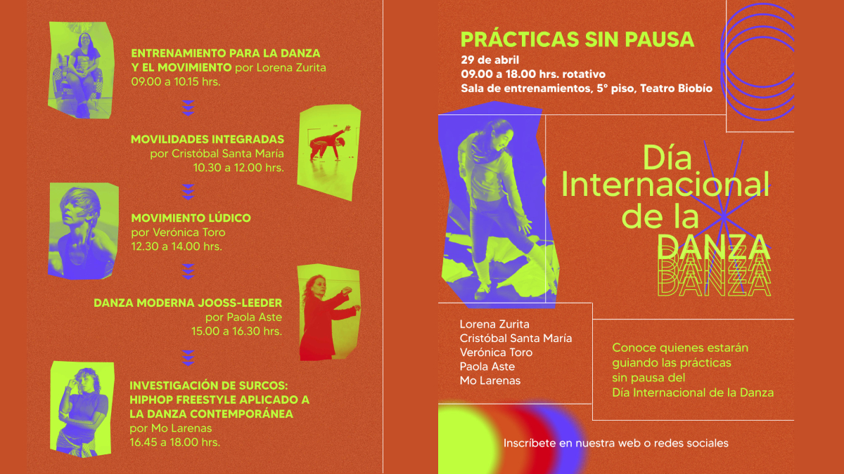 Escénica en Movimiento celebra el Día Internacional de la Danza con jornada rotativa y programación 2026
