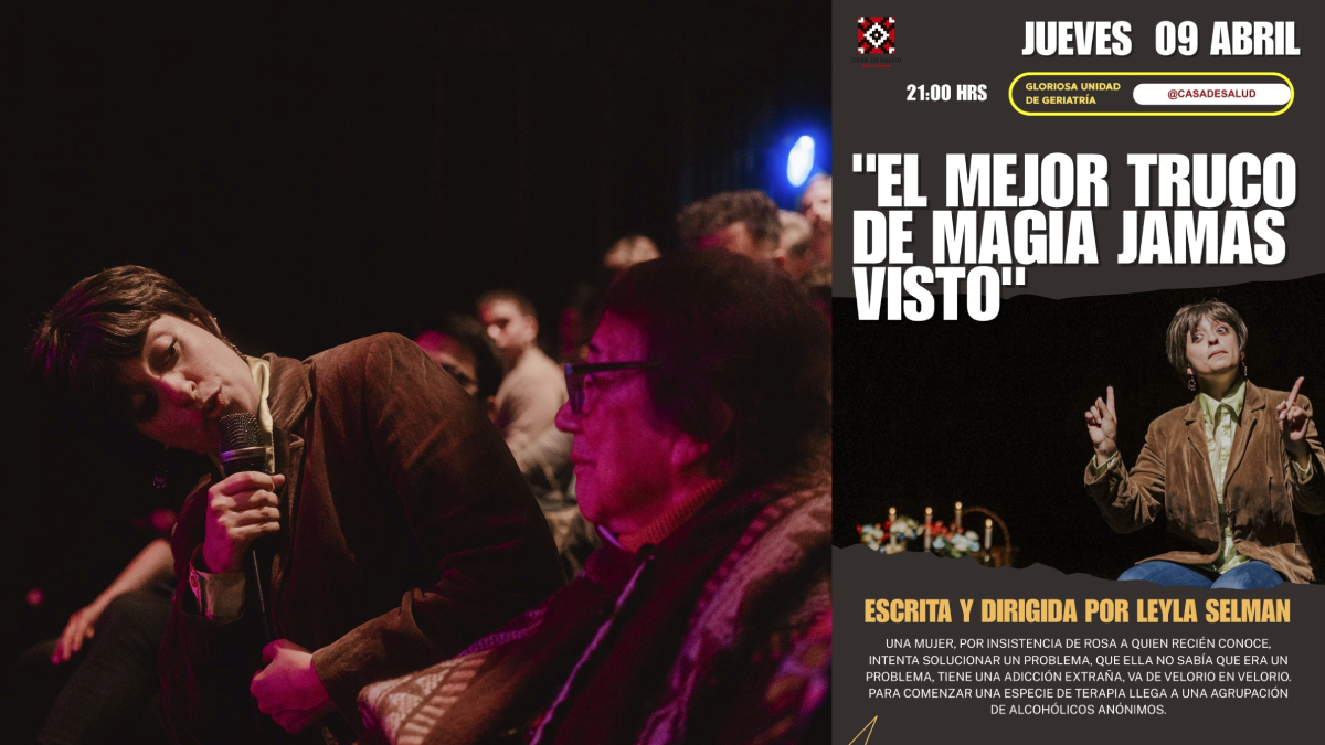 “El mejor truco de magia jamás visto” llega a Casa de Salud con dos funciones en abril