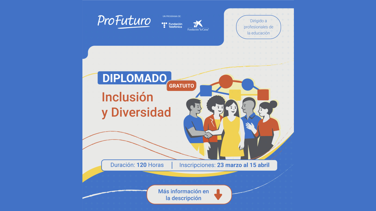 Lanzan diplomado gratuito en inclusión y diversidad para docentes en Chile