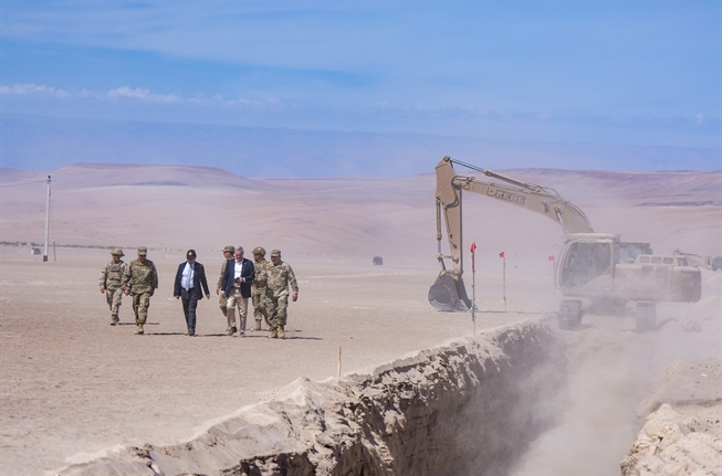 Diputado Brito alerta incumplimiento de zanja en la macrozona norte