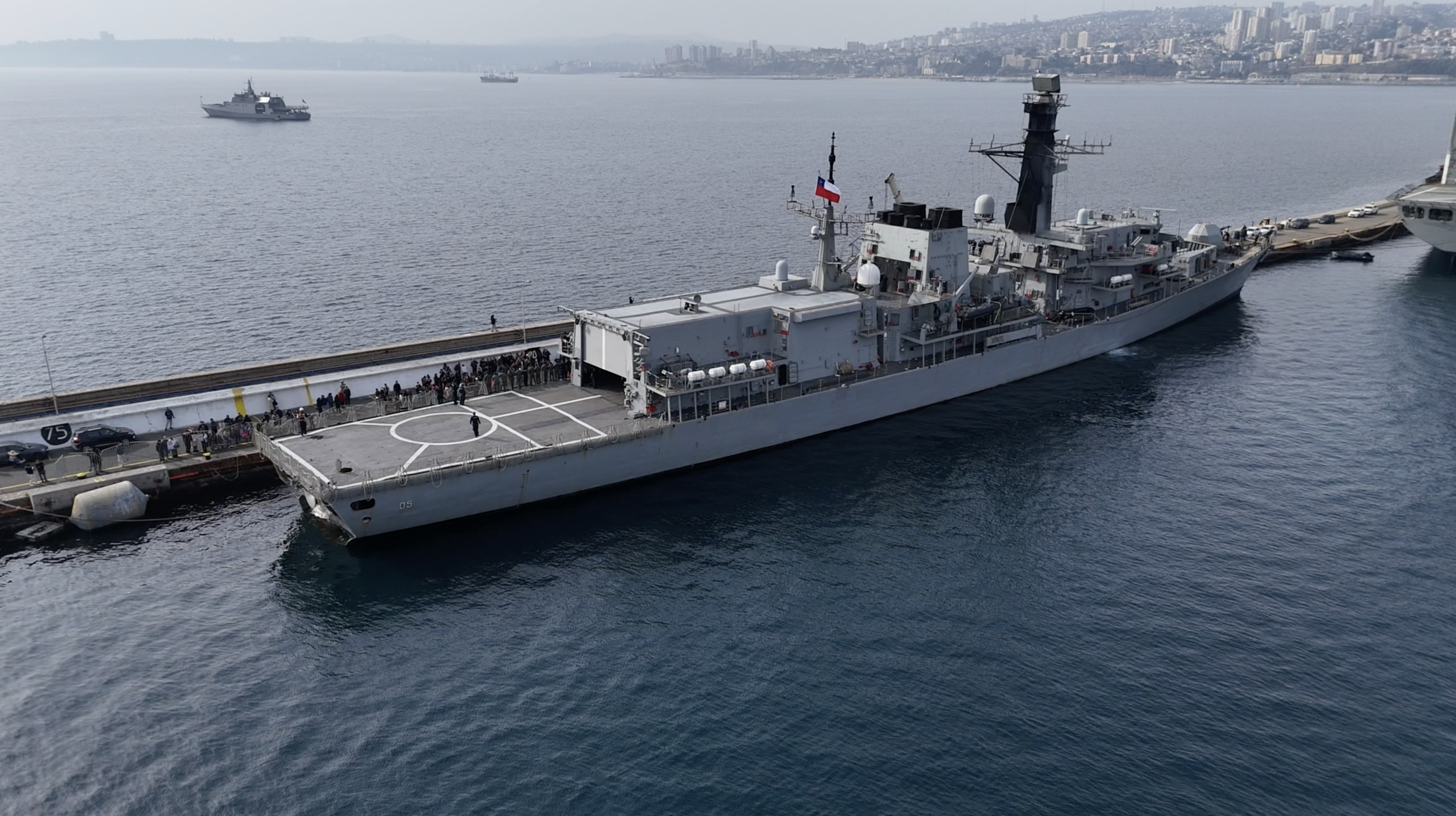RIMPAC 2026: “Almirante Cochrane” zarpa para representar a Chile en principal ejercicio naval del mundo