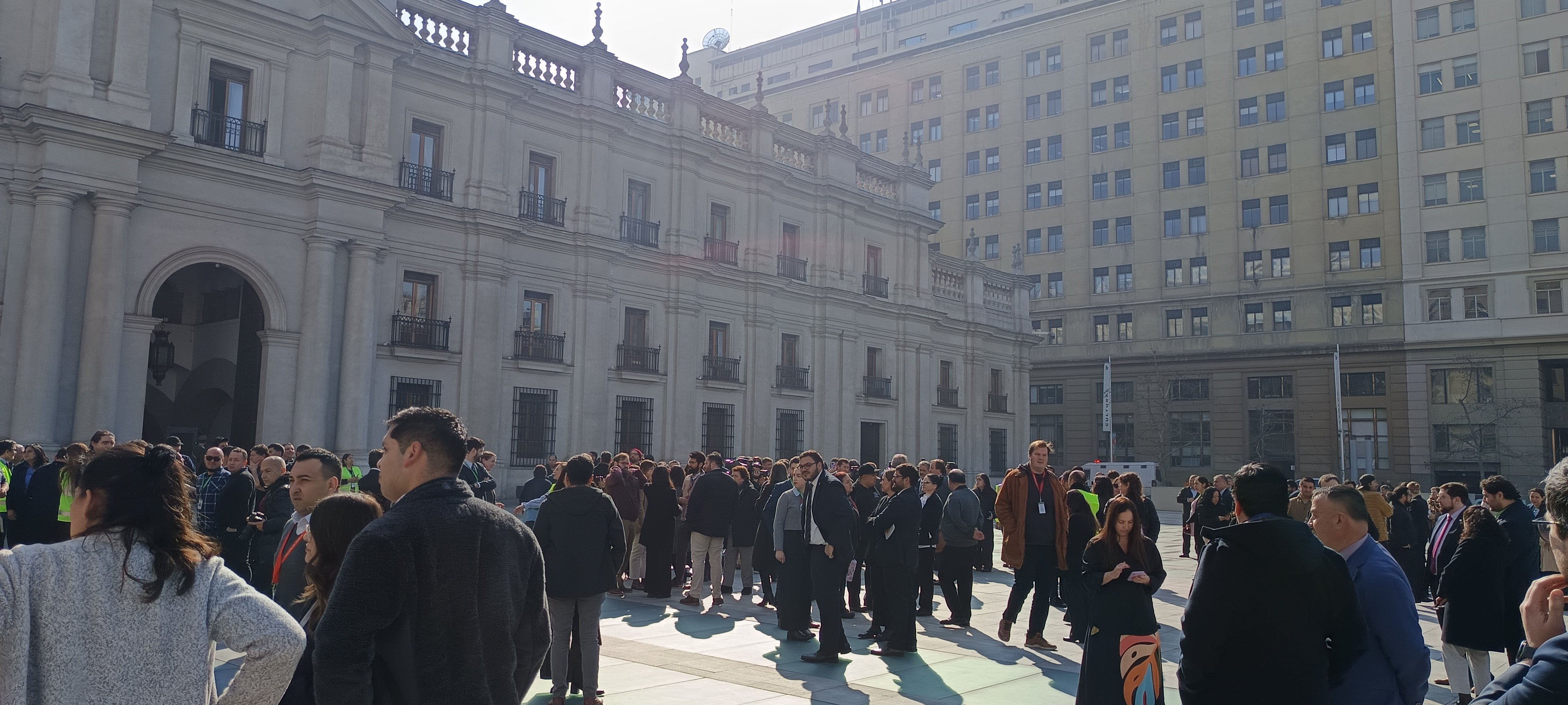 Simulacro de incendio en La Moneda permitirá evaluar respuesta y eficacia de procedimientos ante una emergencia real