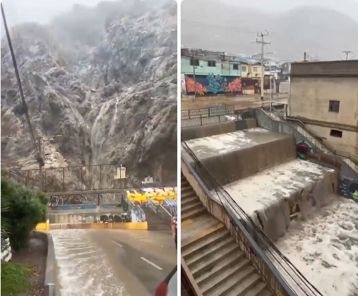 Tocopilla es la zona del norte más afectada por las intensas lluvias