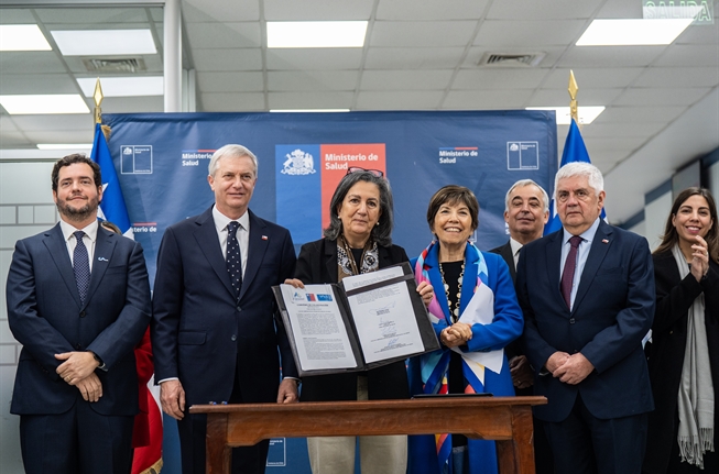 Gobierno firma convenio de salud entre Fonasa y Caja de Compensación Los Andes