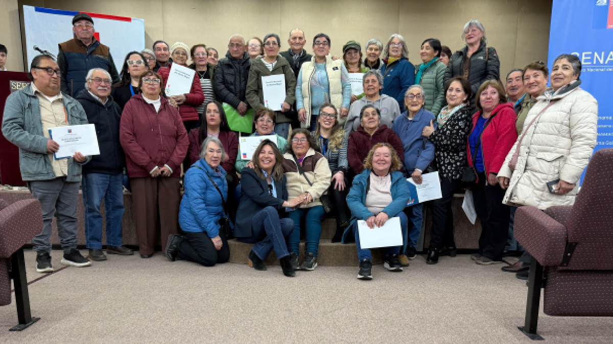 64 proyectos de Aysén reciben financiamiento para fortalecer la participación de las personas mayores