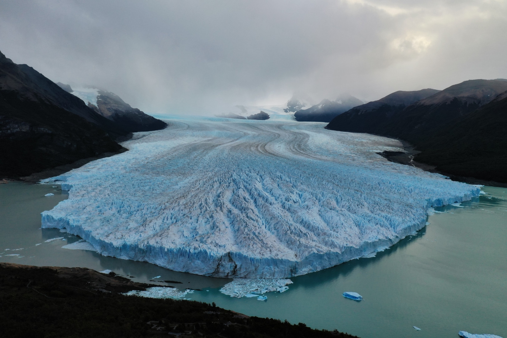 Glaciar argentino Perito Moreno registra un retroceso récord: 1 Km mil en cien días