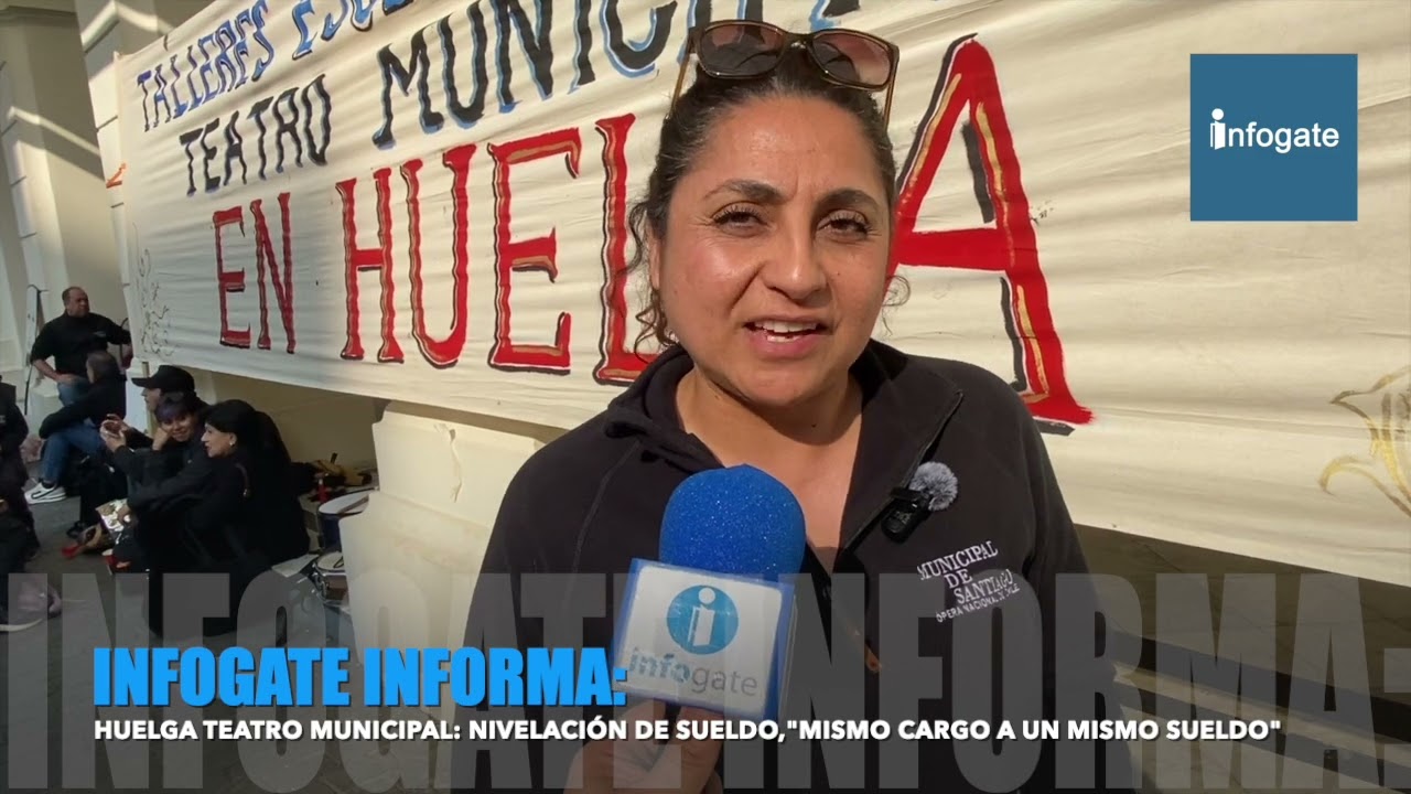 Huelga Teatro Municipal: Nivelación de sueldos
