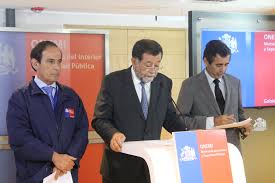 Subsecretario del Interior Mahmud Aleuy en la Onemi