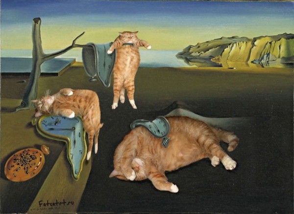 pinturas-famosas-con-gato-Ginger-svetlana-petrova-3