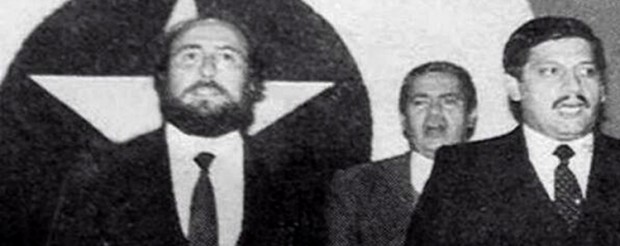 Melnick junto Alvaro Corbalán. Nuca ha explicado cuál fue su vínculo.