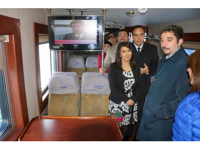 Interior del ferry "Crux Australis" que la próxima semana comenzará a operar la ruta entre la Región de Aysén y Magallanes.
