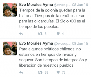 evo morales twitter