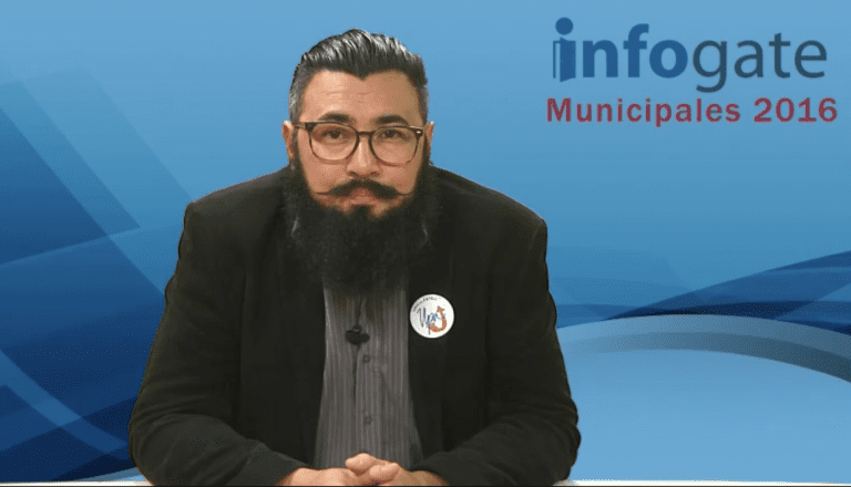 Sergio Gómez, candidato UPA a alcalde por Providencia