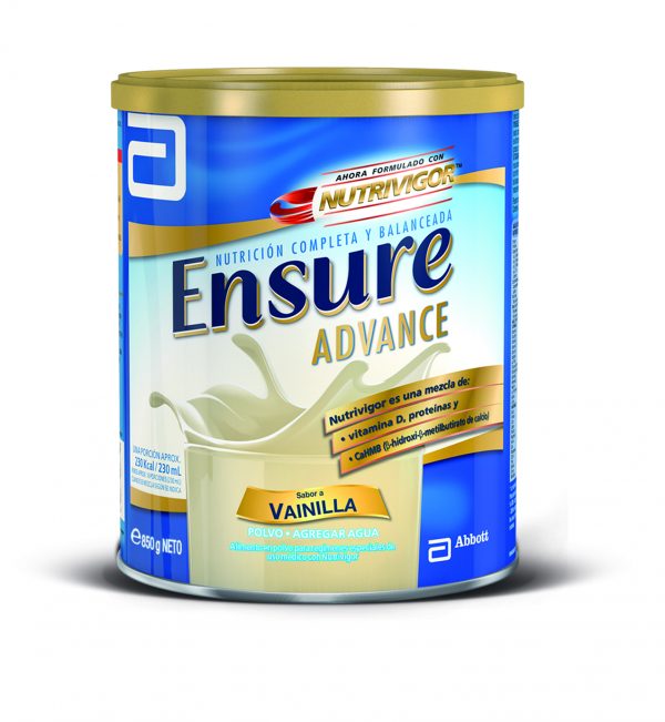 Ensure advance tarro 850g
