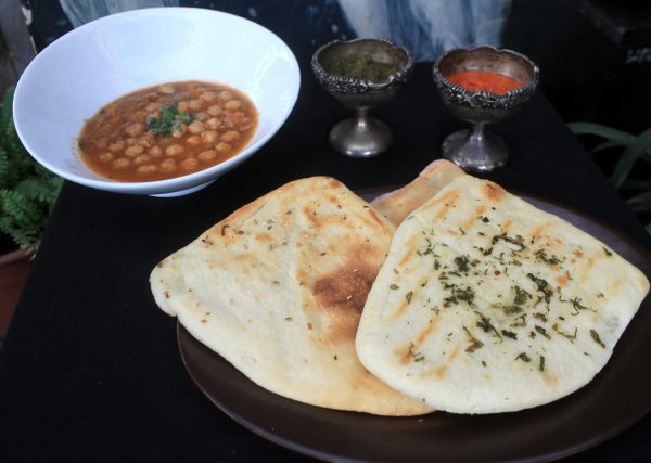 Chole y Naan