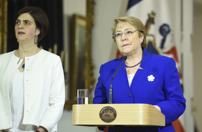 Bachelet valora aprobación del TC a proyecto de 3C y asegura que “hoy ha ganado Chile”