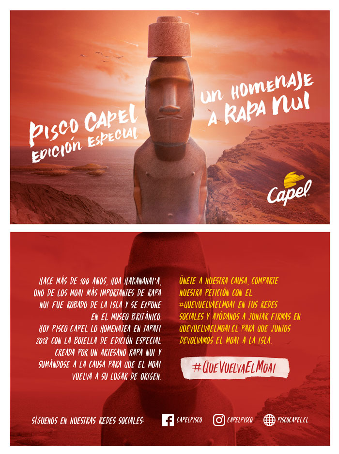 #quevuelvaelmoai-TAPATI-2018