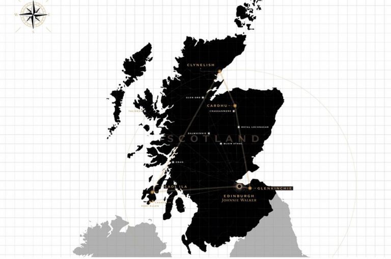 Johnnie Walker hace la inversión más grande en turismo de whisky en Escocia