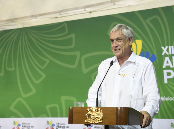 Presidente Piñera celebra los avances logrados en la Alianza del Pacífico como entidad que promueve el desarrollo continental